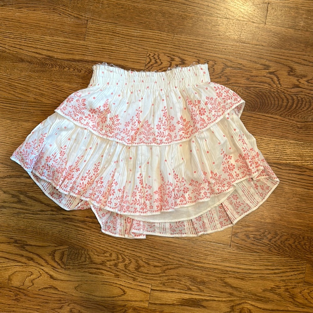Love Shack Fancy Floral Skirt